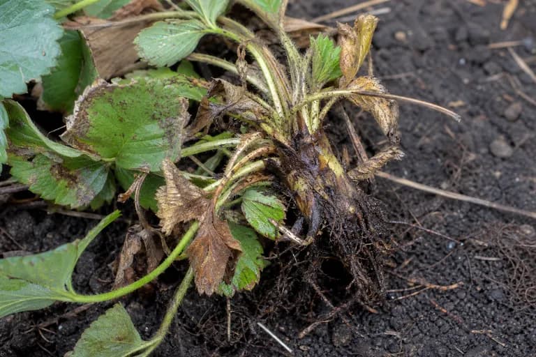 Wurzelfäule (Phytophthora cactorum)