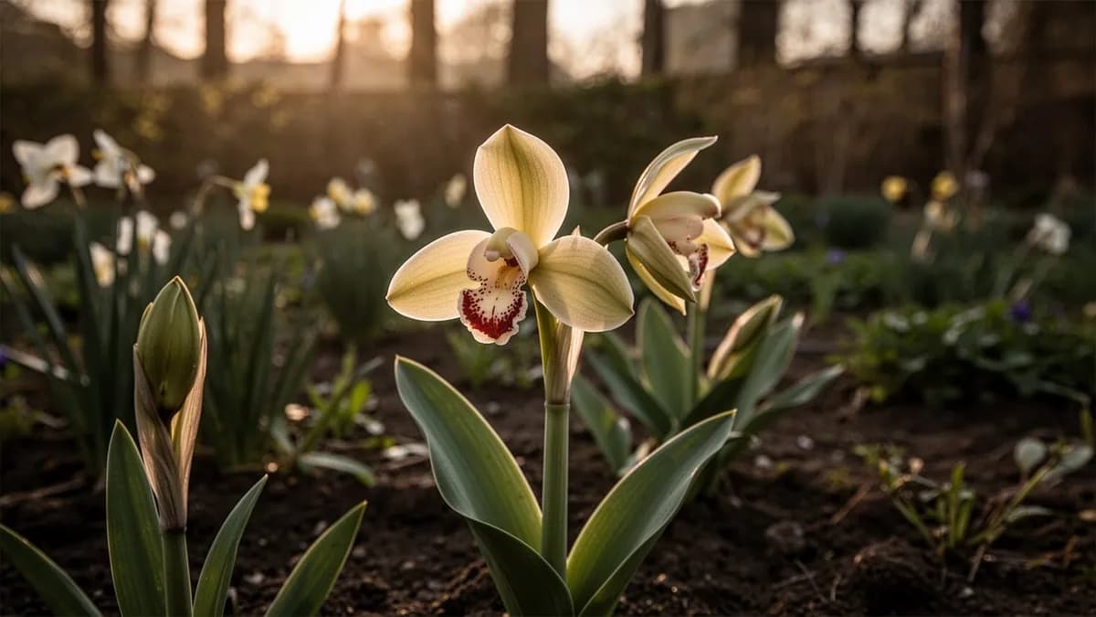 Peacock Orchid