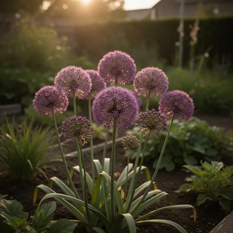 Ornamental Allium - Bulb Dormancy & Root Establishment