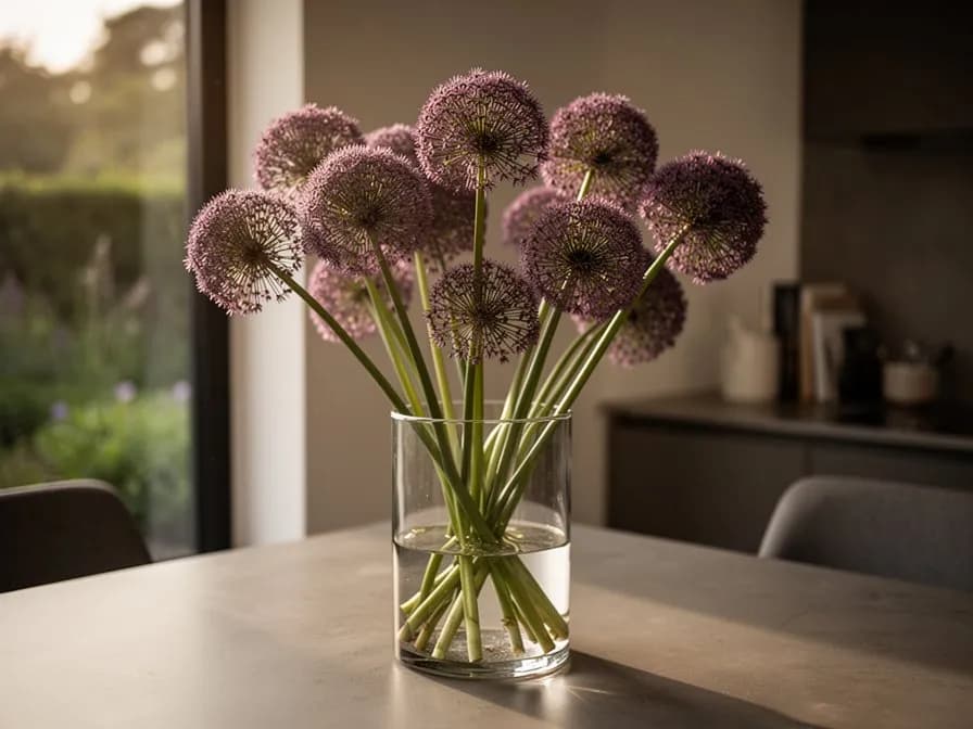 Allium Floret Garnish Salad