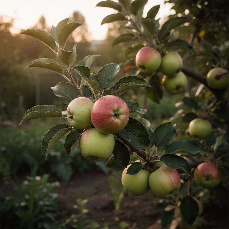 Gärtner, der mit einer Astschere einen Braeburn-Apfelbaum während der Winterruhe in eine offene Mitte-Form bringt