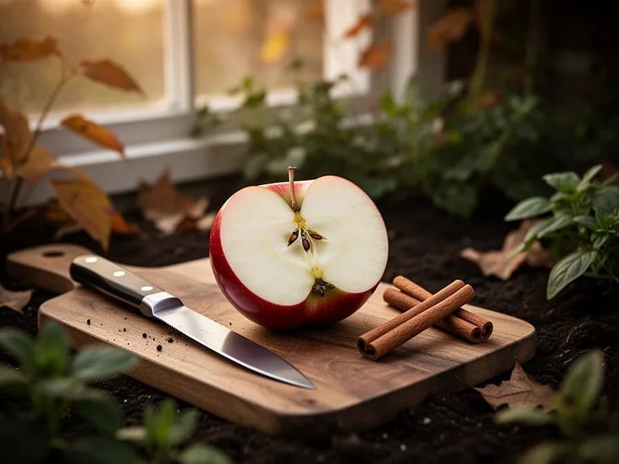 Gala Apple and Walnut Overnight Oats