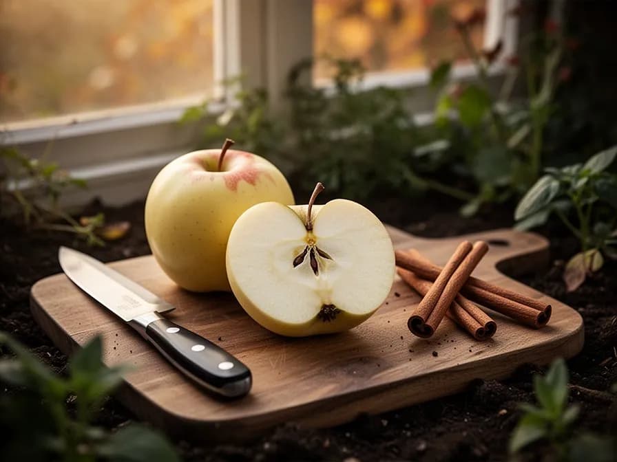 Französische Goldapfeltarte