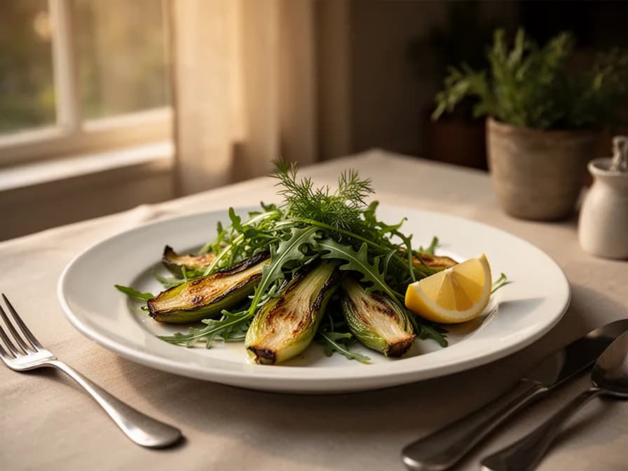 Classic Arugula Salad with Parmesan and Lemon