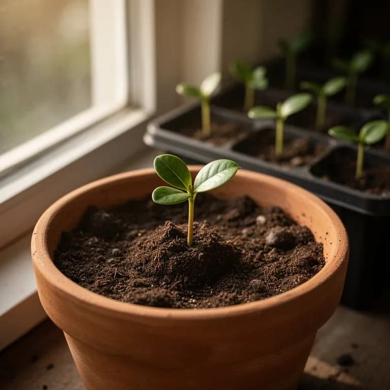 Laurel de las Indias Occidentales - Germinación