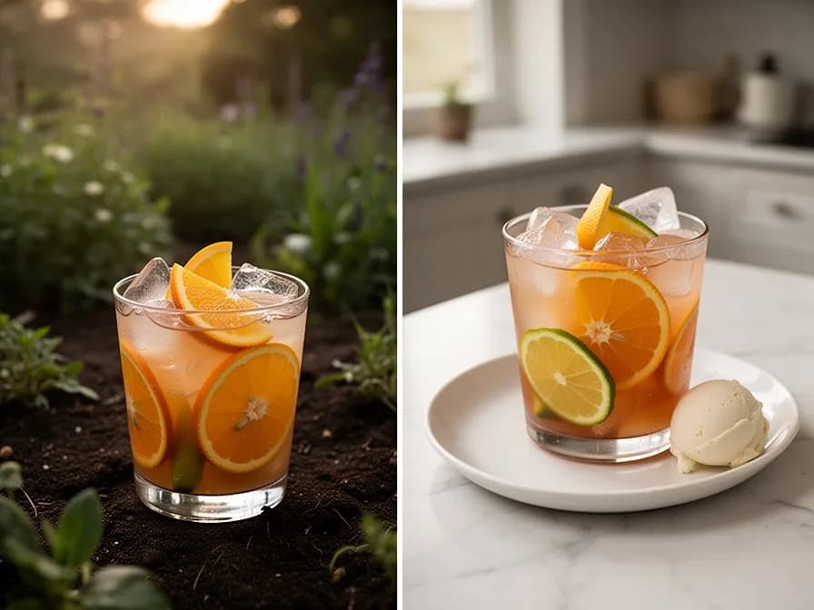 Selbstgemachter Earl-Grey-Sirup