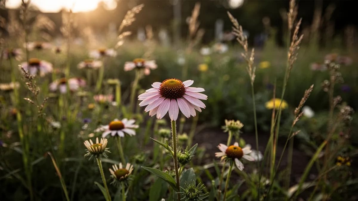 Wilde Kokardenblume