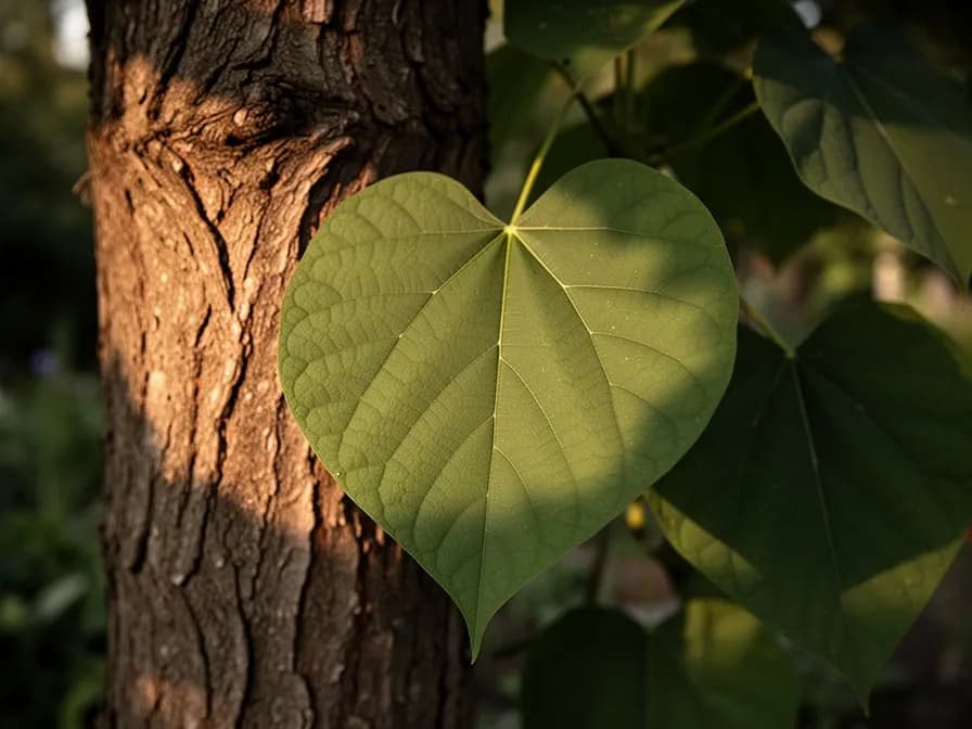 Catalpa-Schwärmer-Raupen beim Fressen an Catalpa-Blättern