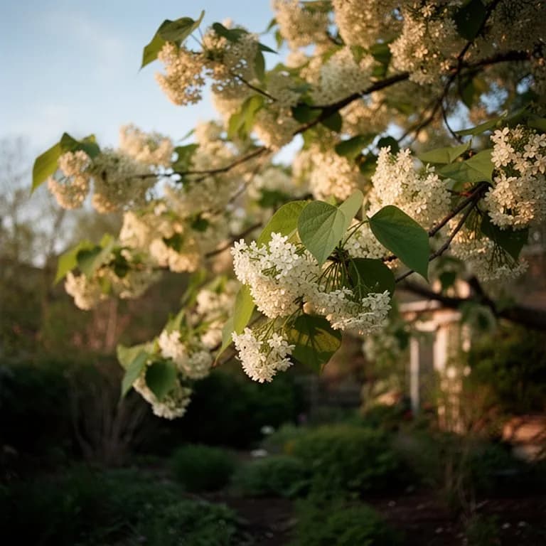Catalpa-Blüten-Krapfen