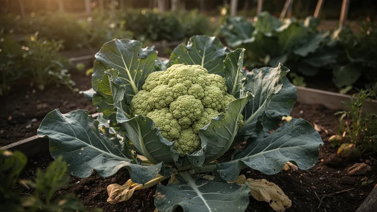 Grüner Blumenkohl