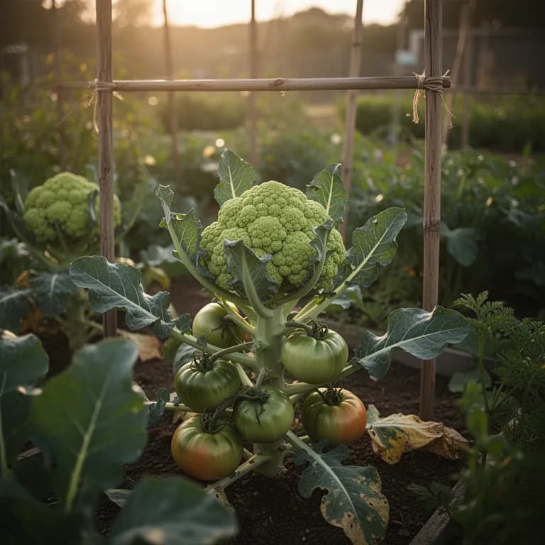 Voll ausgereifter grüner Blumenkohlkopf mit leuchtend limettgrüner Blume und festen Röschen