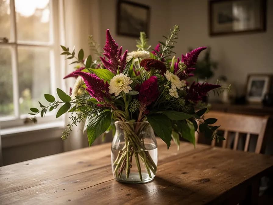Efo Soko nigeriano (guiso de hojas de celosia)