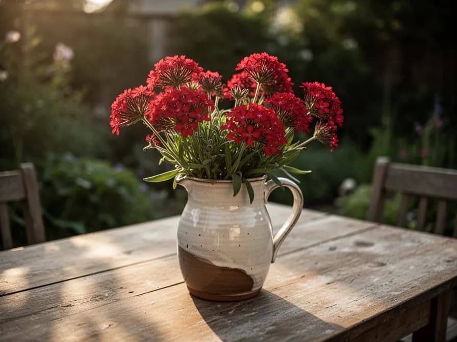 Mediterranean Red Valerian Salad