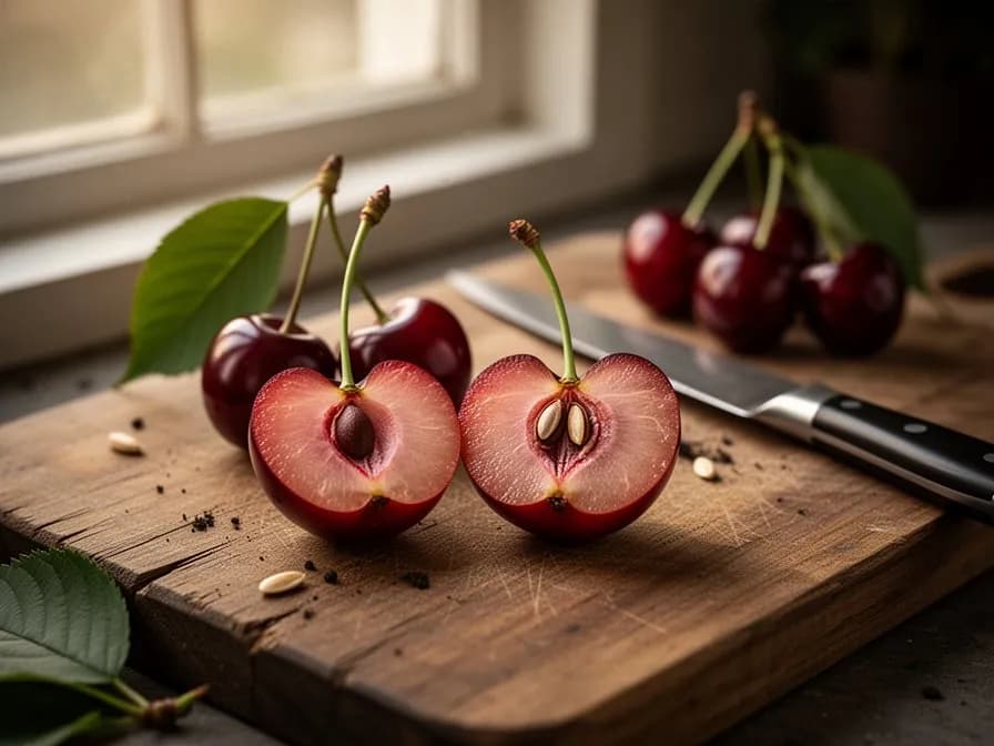 Fresh Cherry and Almond Galette