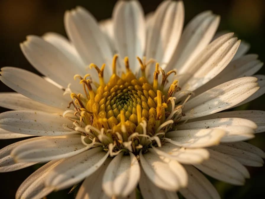 Eine Gartenreihe mit Sommerastern in Tiefviolett, Lavendel, Rosarot und Cremeweiß