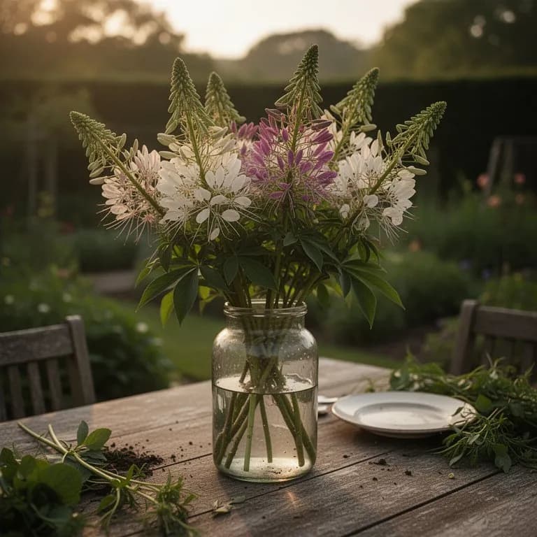 Cleome Seed Saving and Sharing Packets