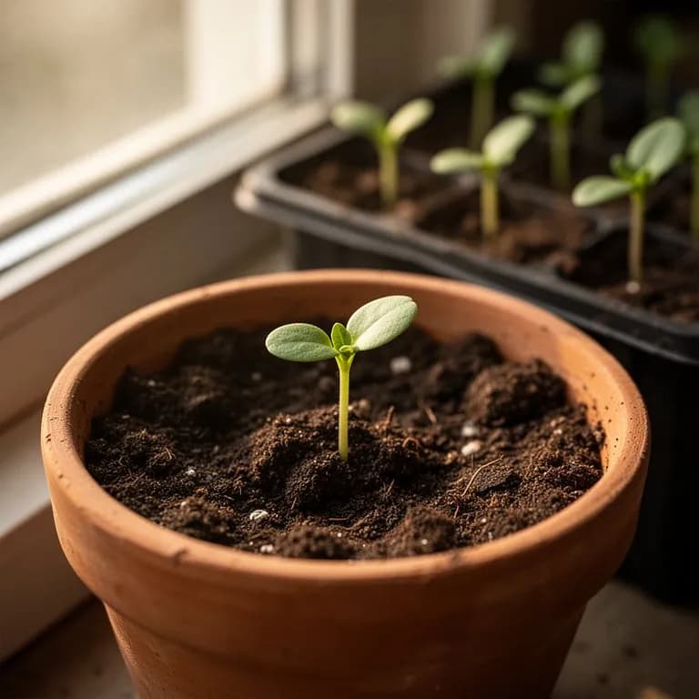 Cosmos Azufrado - Germinacion de las semillas