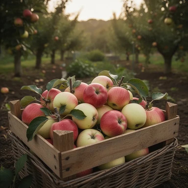 Manzanas silvestres en escabeche con especias cálidas