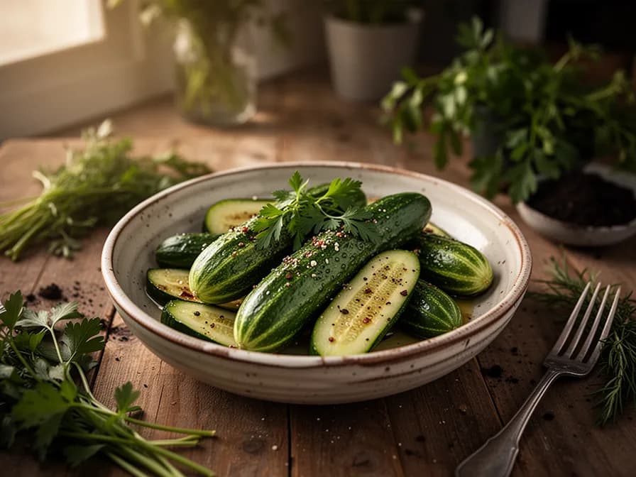 Persian Mast-o-Khiar (Yogurt Cucumber Dip)
