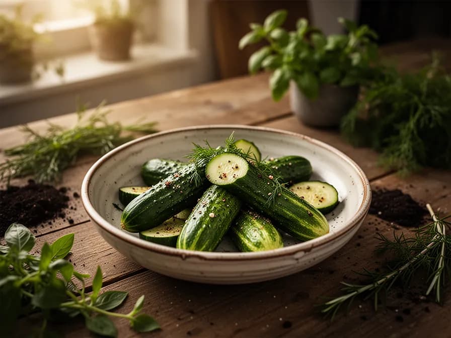 Smashed Cucumber Salad