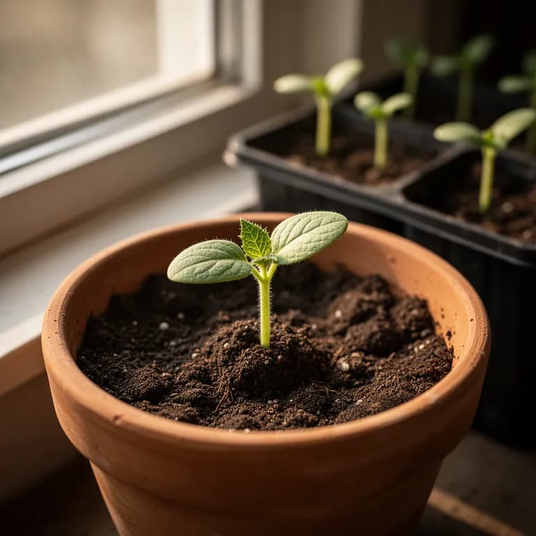 English Cucumber - Seed Starting