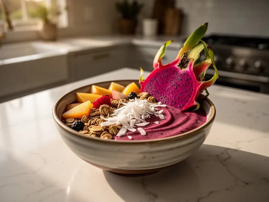 Dragon Fruit Smoothie Bowl