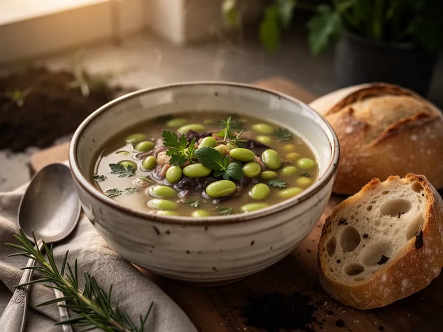 Klassische gesalzene Edamame