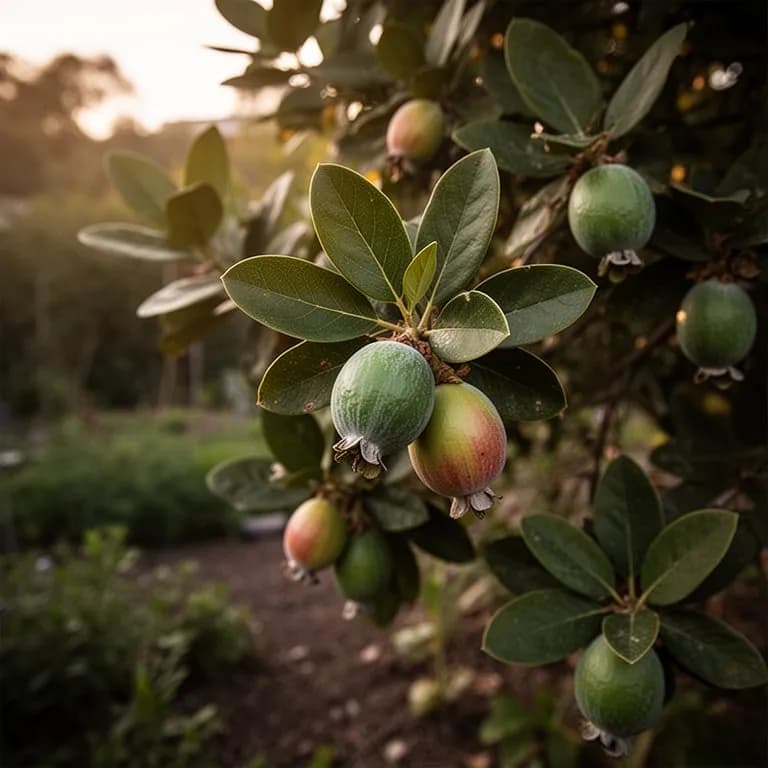 Feijoa - Anwachsphase