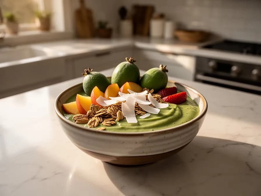 Feijoa-Ingwer-Smoothie