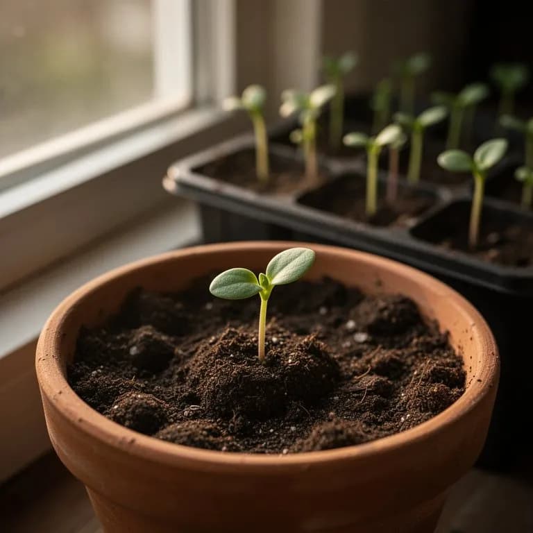 Gaura - Germinacion de la semilla