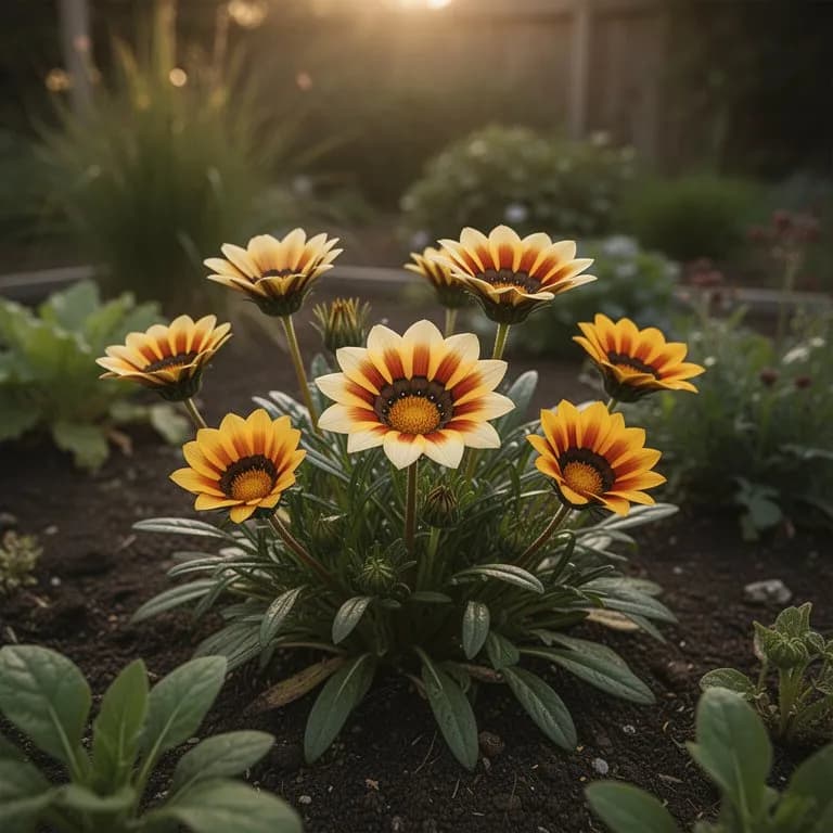 Baño tintóreo natural con pétalos de gazania
