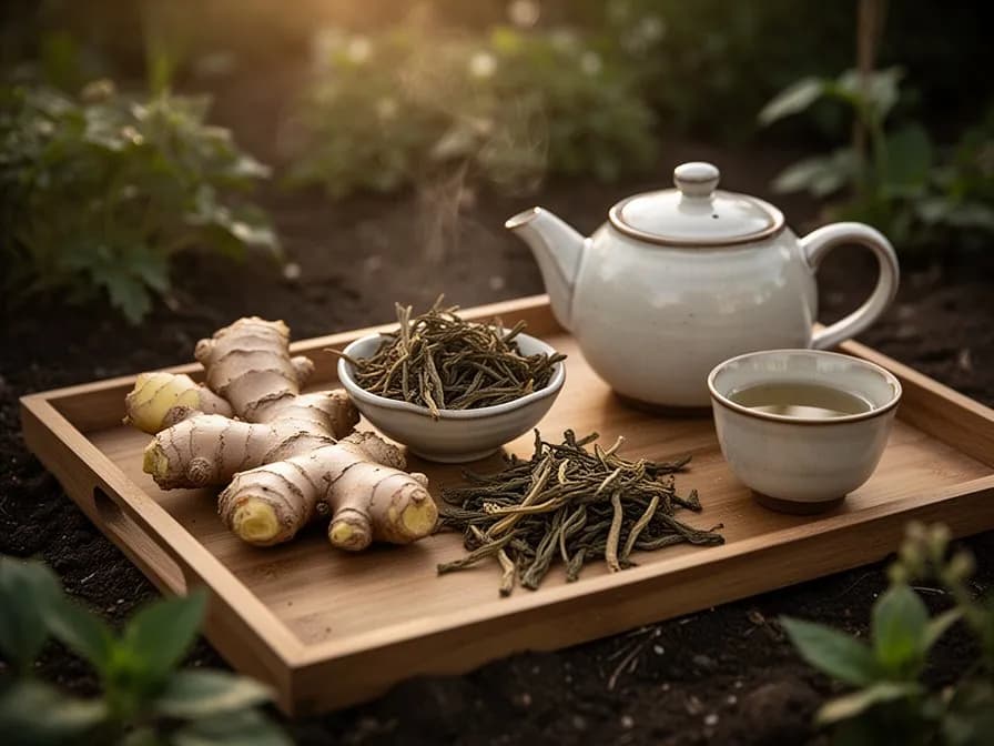 Classic Fresh Ginger Tea