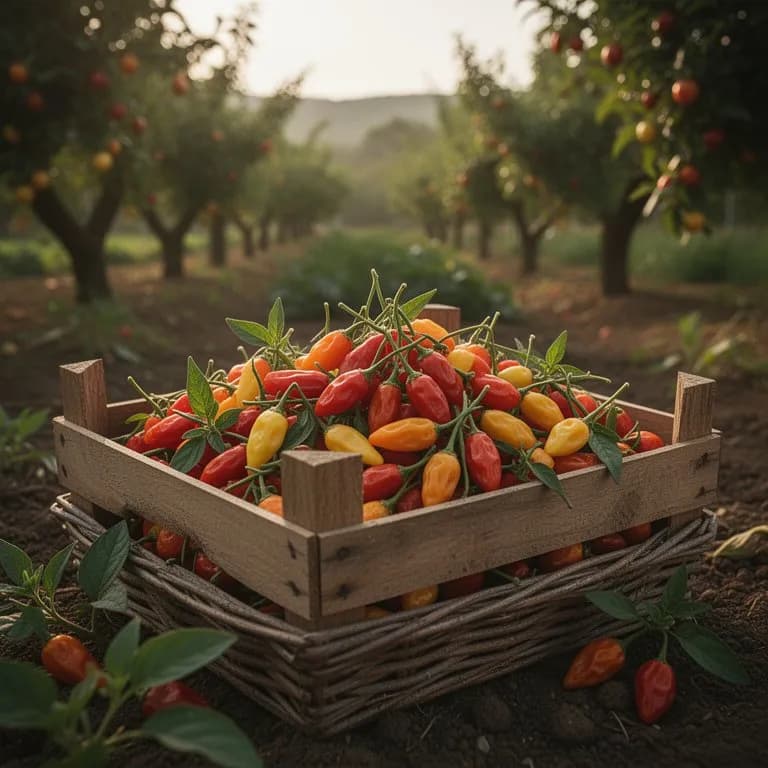 Primer plano de racimos de bayas de goji maduras de color naranja rojizo en la planta