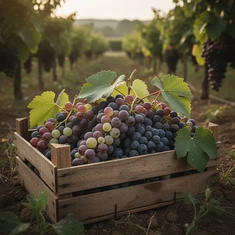 Geröstete Cabernet Sauvignon Trauben-Bruschetta