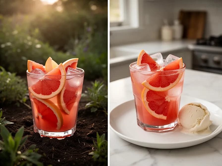 Paloma de zumo fresco de pomelo