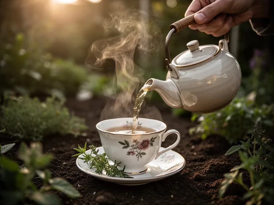 Té de guayusa amazónico tradicional