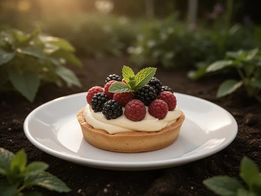 Compota de madreselva comestible