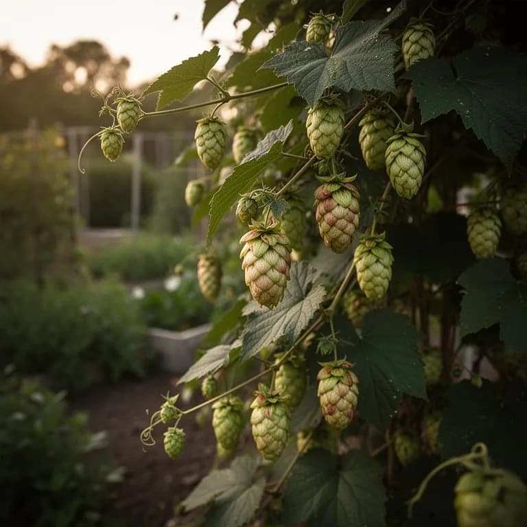 Hopfen - Ruheperiode und Rhizometablierung