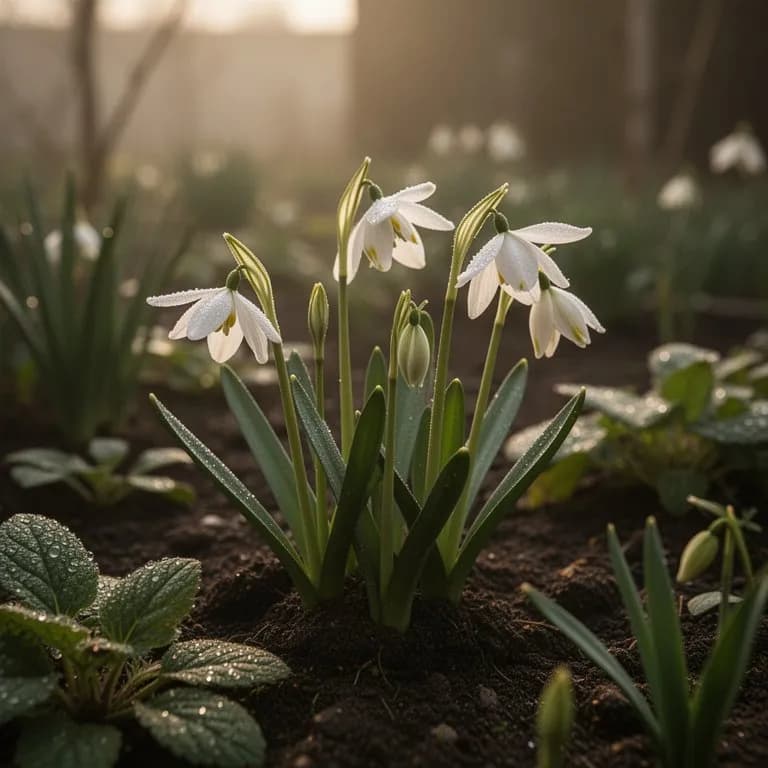 Gepresstes Frühlingssternblumen-Lesezeichen