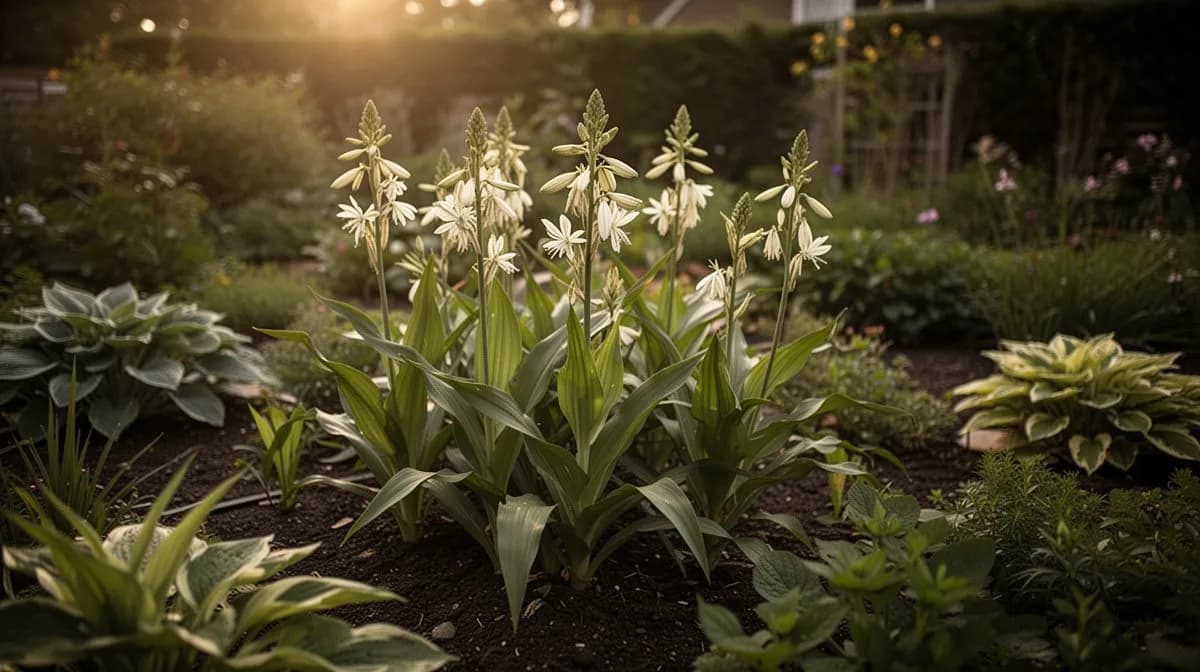 Ixia corms being planted in well-drained sandy soil during autumn
