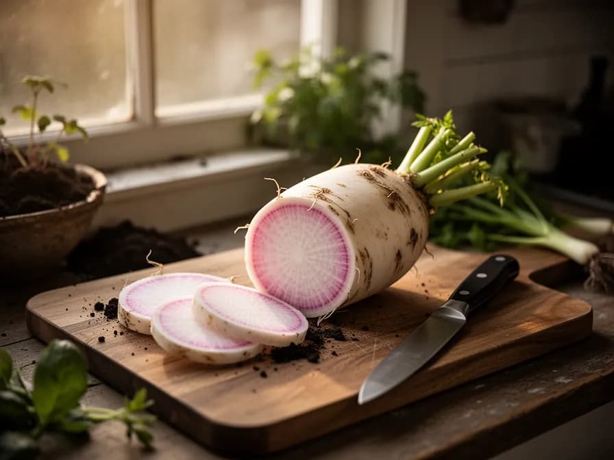 Klassische Jicama-Stifte mit Chili-Limette