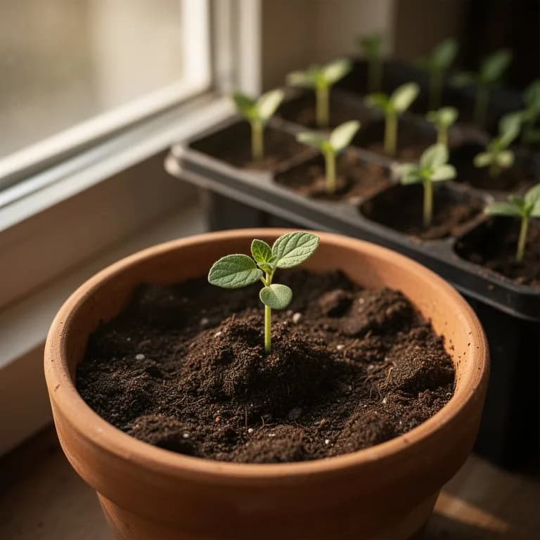 Lantana (anual) - Germinación de la semilla