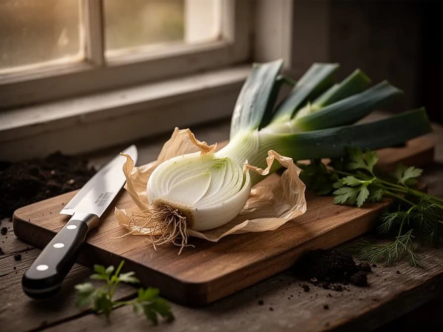 Baby-Lauch Vinaigrette