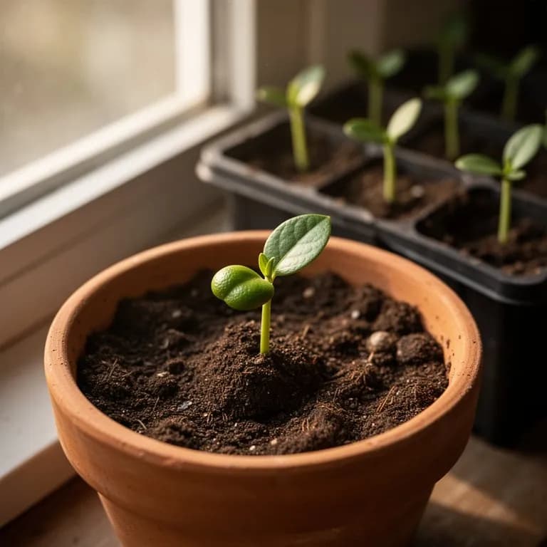 Limaquat - Germinación y plántula