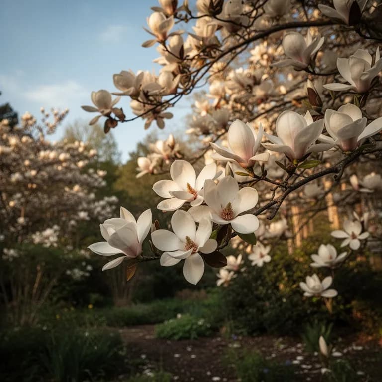 Magnolienblütensirup