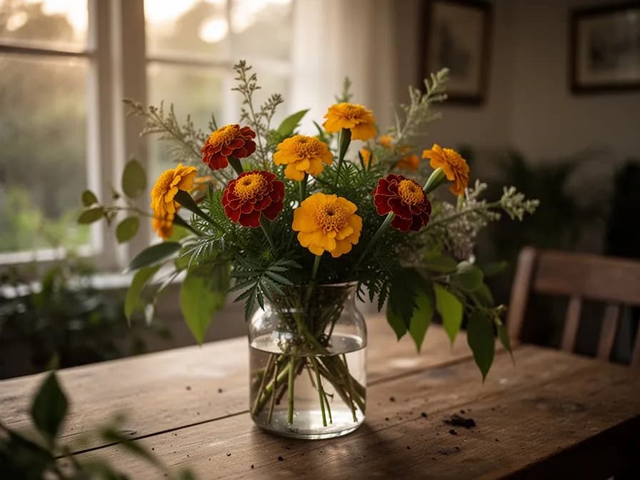 Gewürztagetes-Zitrusbutter