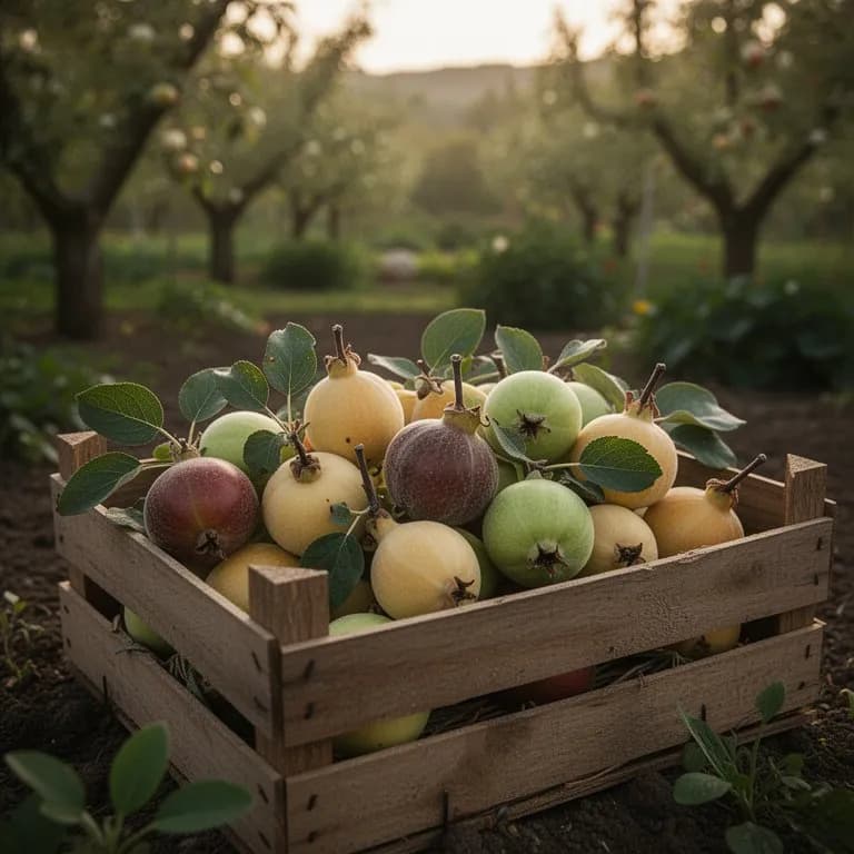 Nachgereifte Mispelfrucht, essbereit