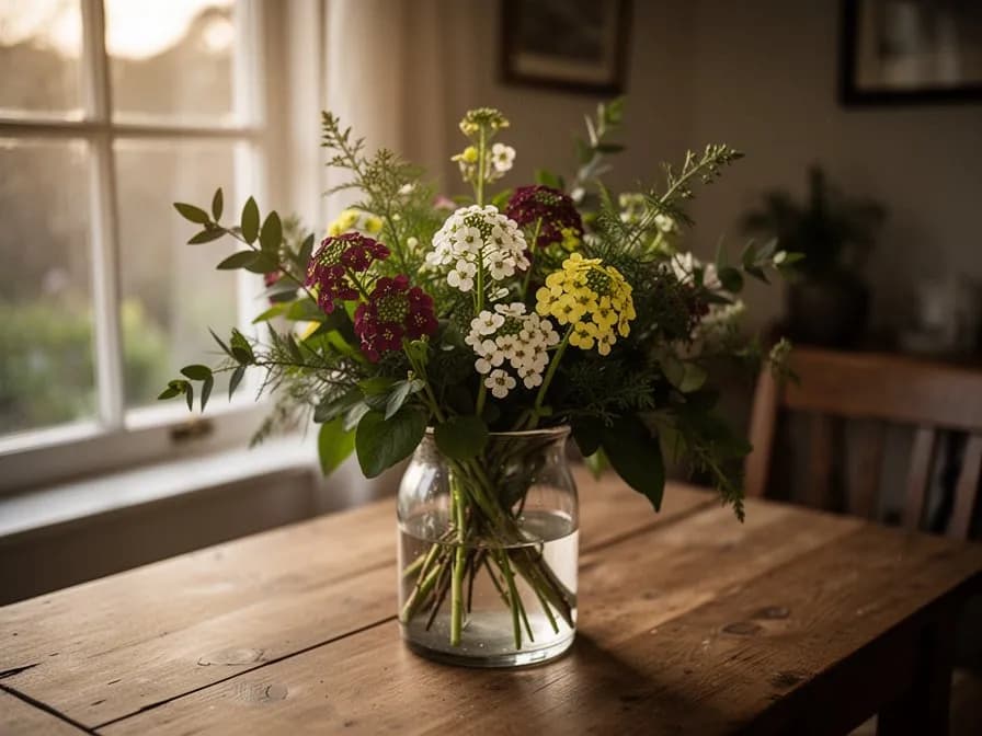 Jarabe de flores de reseda
