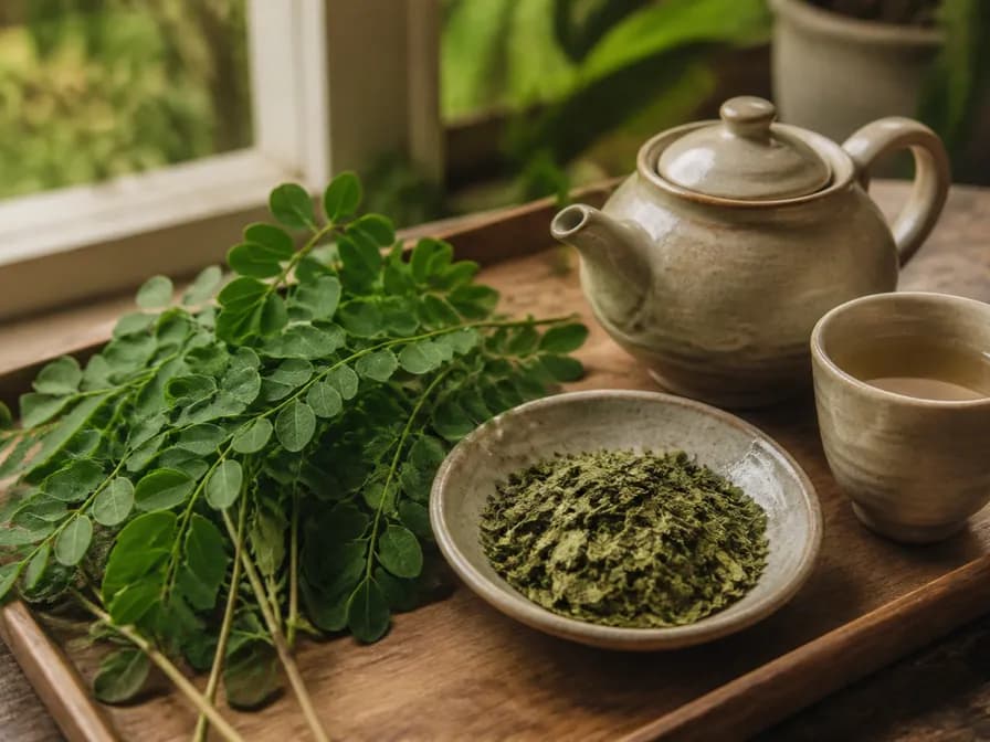 Pesto de moringa