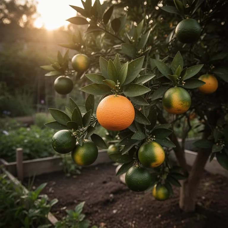 Navel-Orange - Etablierung und Wurzelentwicklung